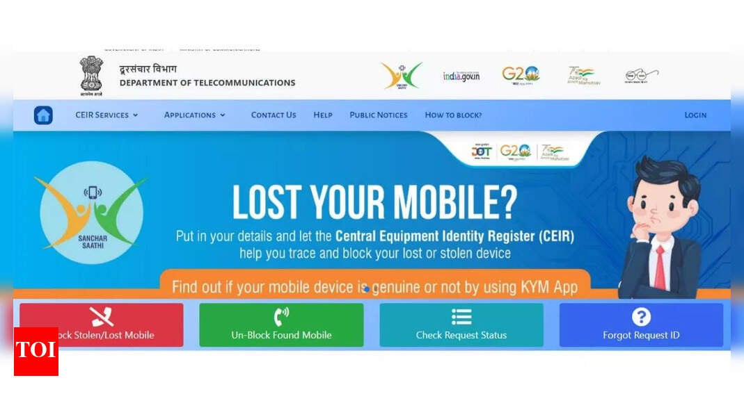 How to recover a lost or stolen phone using the CEIR portal | - Vimarsana News