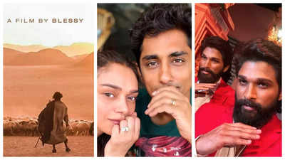 South newsmakers of the week: ‘Aadujeevitham’ crosses Rs 7 crores on day 1; Aditi Rao Hydari and Siddharth confirm engagement; Allu Arjun’s pose with his wax statue at Madame Tussauds