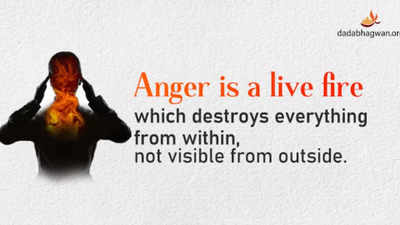 How do I control anger without keeping anything in my mind and stay happy?