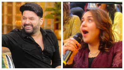 The Great Indian Kapil Show: Kapil Sharma trolls wife Ginni Chatrath on pregnancy; the latter hits back 'woh meherbani kiski thi, Anayra was 5 months when I conceived my second baby'