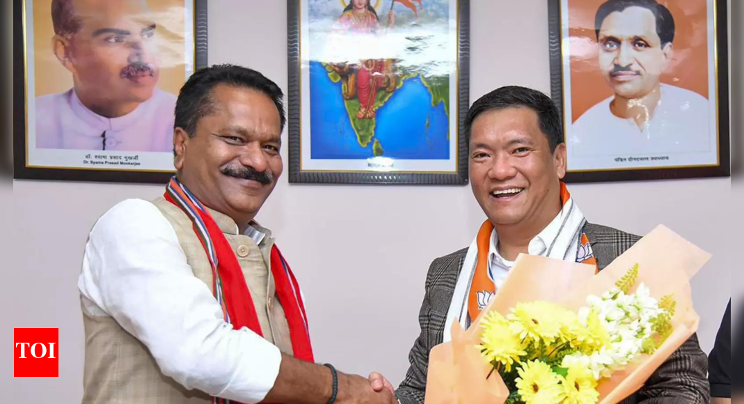 First among none: Walkovers for 10 BJP MLAs, CM included, in Arunachal | India News - Vimarsana News