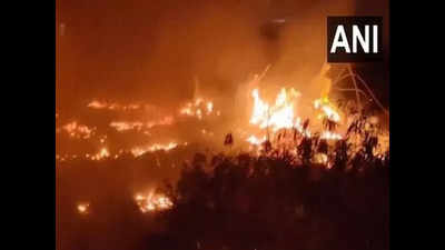 Maharashtra: Fire breaks out at scrap godown in Bhiwandi, none injured