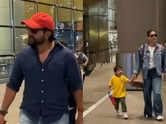 Kareena, Saif return to Mumbai from vacation with kids
