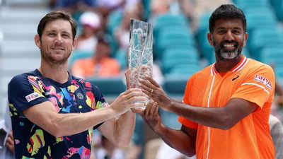 Rohan Bopanna makes history as oldest ATP Masters 1000 champion with Miami Open victory