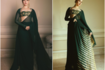 Tamannaah Bhatia exudes chic style energy in an electrifying green pre-draped saree, see pictures