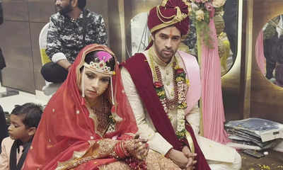 Diya Aur Baati Hum's Pooja Singh and Sasural Simar Ka 2's Karan Sharma are now married, watch