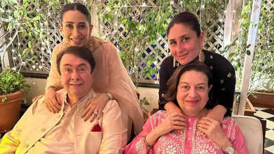 It's family time! Randhir Kapoor, Babita spend Sunday with daughter Kareena Kapoor Khan