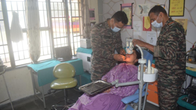 Cancer screening cum medical camp for veterans by Indian army