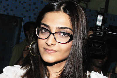Sonam Kapoor's big granny glasses