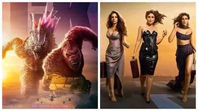 'Godzilla x Kong: The New Empire' box office collection Day 3: Monsterverse film BEATS Kareena Kapoor Khan's 'Crew' to become No 1 movie in India