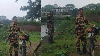 'Tu hai to mujhe phir aur kya chahiye': BSF jawan's soulful song at Tripura border goes viral