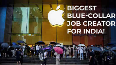 Apple ecosystem becomes biggest blue-collar job creator in India! 1.5 lakh direct jobs created since PLI scheme