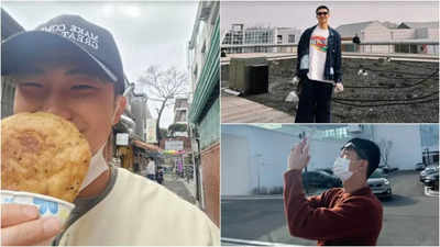 BTS’ RM treats fans to vacation snaps amid military leave, exploring museums and soaking up the spring