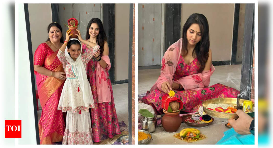 Meet actress Ashi Singh buys a new house in Mumbai; shares pics from griha pravesh - Vimarsana News