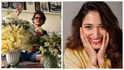 Vijay Varma receives birthday flowers and cards from fans even on April Fool's Day; girlfriend Tamannaah Bhatia REACTS - See photo