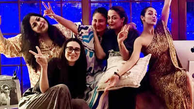 Karisma Kapoor, Kareena Kapoor, Malaika Arora & Amrita Arora come together for the perfect picture with girl gang, call themselves ‘The OG Crew’