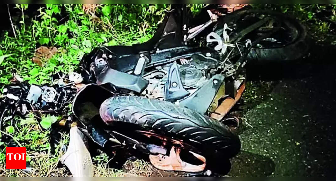 Road Accident: Two Youths Killed As Bike Rams Into Parked Mini Truck ...