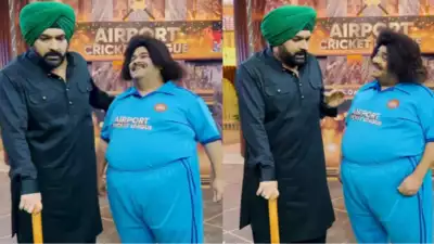 The Great Indian Kapil Show: Kapil Sharma and Kiku Sharda's disguise as Navjot Singh Sidhu and a cricketer leave fans in splits