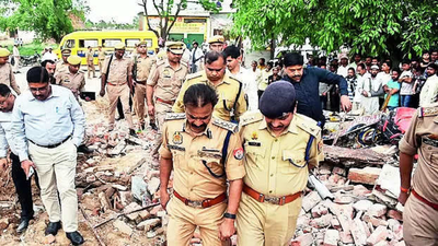 Mother, son buried alive, 2 daughters hurt as house collapses due to firecracker blast