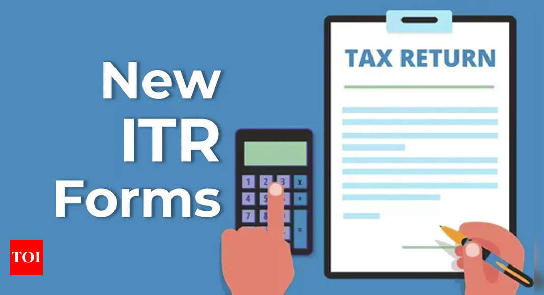 New Income Tax Return Forms ITR-1, ITR-2, ITR-4 Available For FY 2023 ...