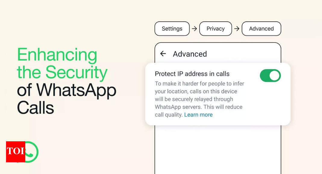 WhatsApp IP Protect Feature: How to protect your location privacy while making WhatsApp calls? | - Vimarsana News