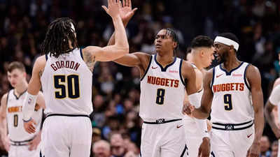 Denver Nuggets claim top spot in western conference standings after win against San Antonio Spurs