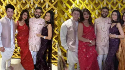 Decoding Priyanka Chopra and Nick Jonas’ ethereal ethnic look from Siddharth Chopra's roka ceremony