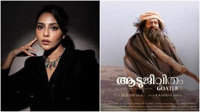 Aishwarya Lekshmi on ‘Aadujeevitham’: Was unable to move after the movie