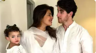 This UNSEEN pic of Priyanka Chopra and Nick Jonas from their India trip is all heart; don't miss Malti Marie's adorable attire