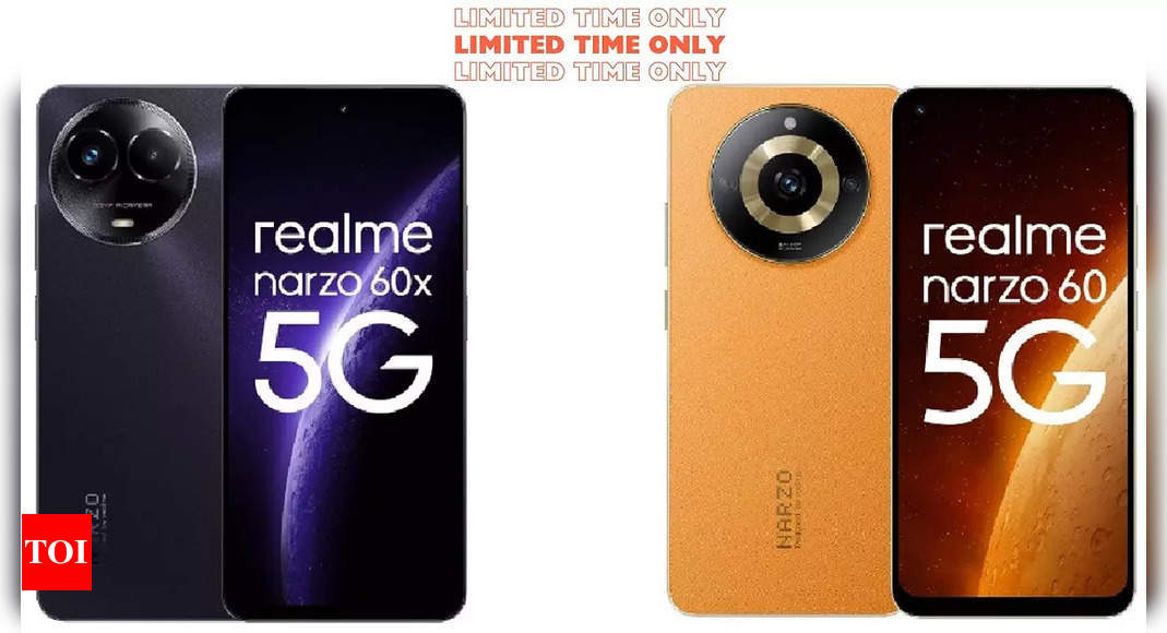 Realme narzo 60X 5G and realme narzo 60 5G Get Up To 27% Discount On ...