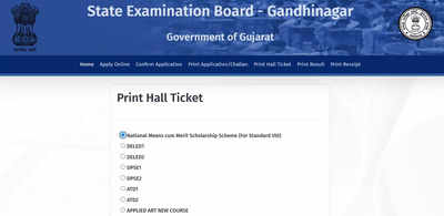 Gujarat NMMS hall ticket 2024 out at sebexam.org, download link here