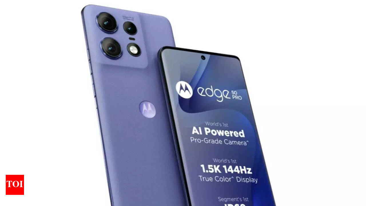 Motorola Edge 50 Pro with 50MP selfie camera, Snapdragon 7 Gen 3 