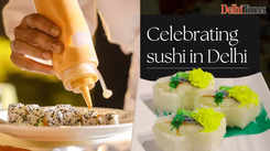 Celebrating sushi in Delhi