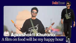 Aparshakti Khurana: A film on food will be my happy hour