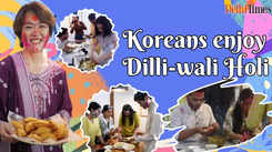 Koreans enjoy Dilli-wali Holi