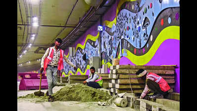 Pragati tunnel races to get ready for monsoon