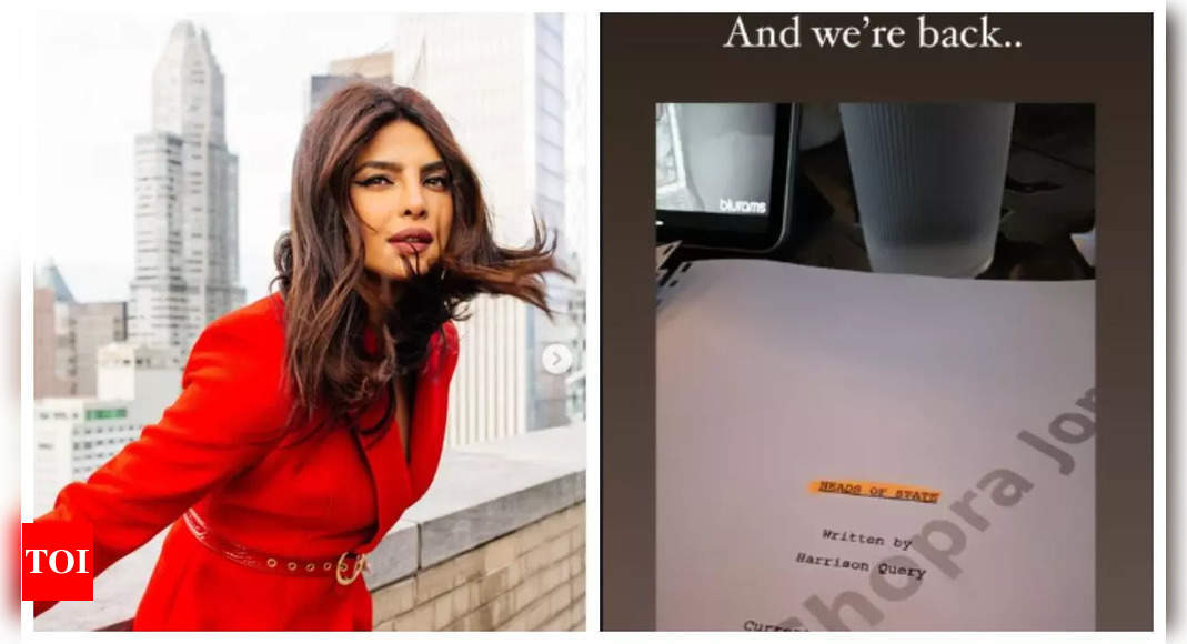 Priyanka Chopra continue de travailler sur « Head of State » avec John Cena et Idris Elba ;  la production commence en France |