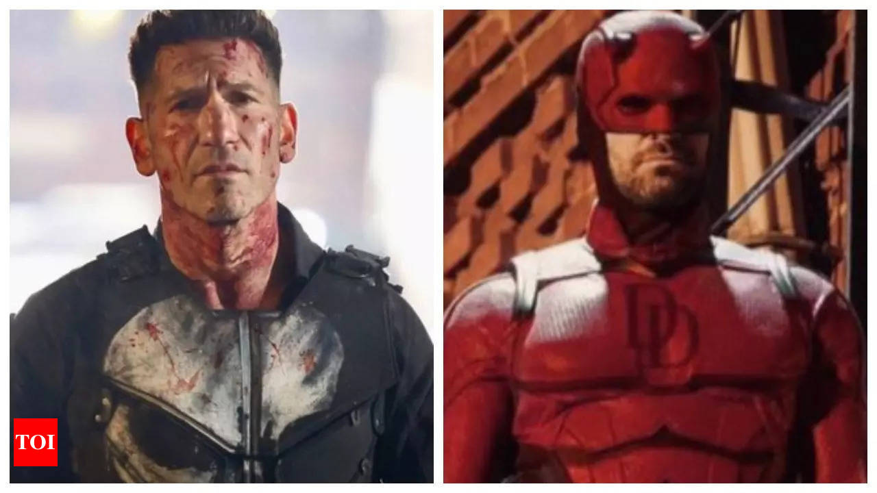 Daredevil: Born Again': Jon Bernthal returns to MCU as The Punisher alongside Charlie Cox in LEAKED photos and videos | - Times of India