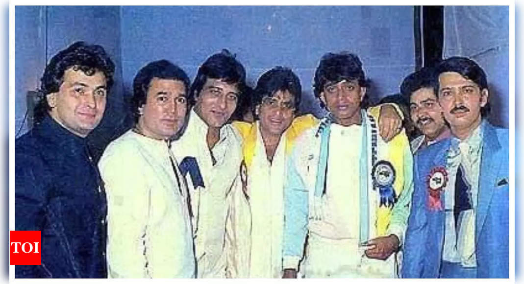 Rishi Kapoor’s UNSEEN picture with Rajesh Khanna, Mithun Chakraborty, and Rakesh Roshan goes viral | Hindi Movie News