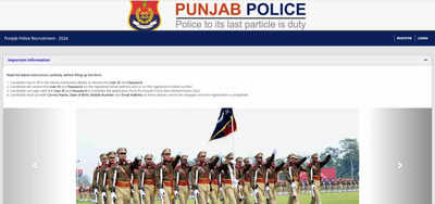 Punjab Police Constable Recruitment 2024: Last date to apply for 1746 posts, direct link here