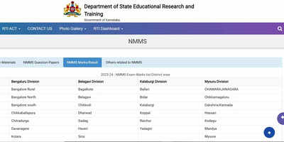 Karnataka NMMS Result 2024 declared at dsert.karnataka.gov.in, direct link here