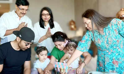 Debina Bonnerjee and Gurmeet Choudhary ring in their eldest daughter Lianna’s second birthday; shares beautiful pictures