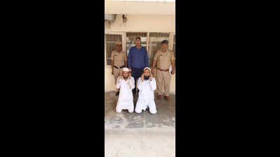 Haryana police busts wedding fraudsters in Nuh, Rs 14 crore swindled Nuh police arrests Maulana Arshad and Rashid for marriage fraud