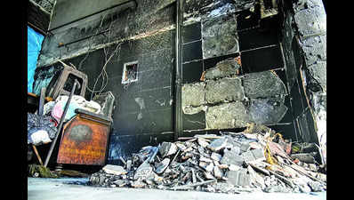 Alipur holds its ground amid charred remains