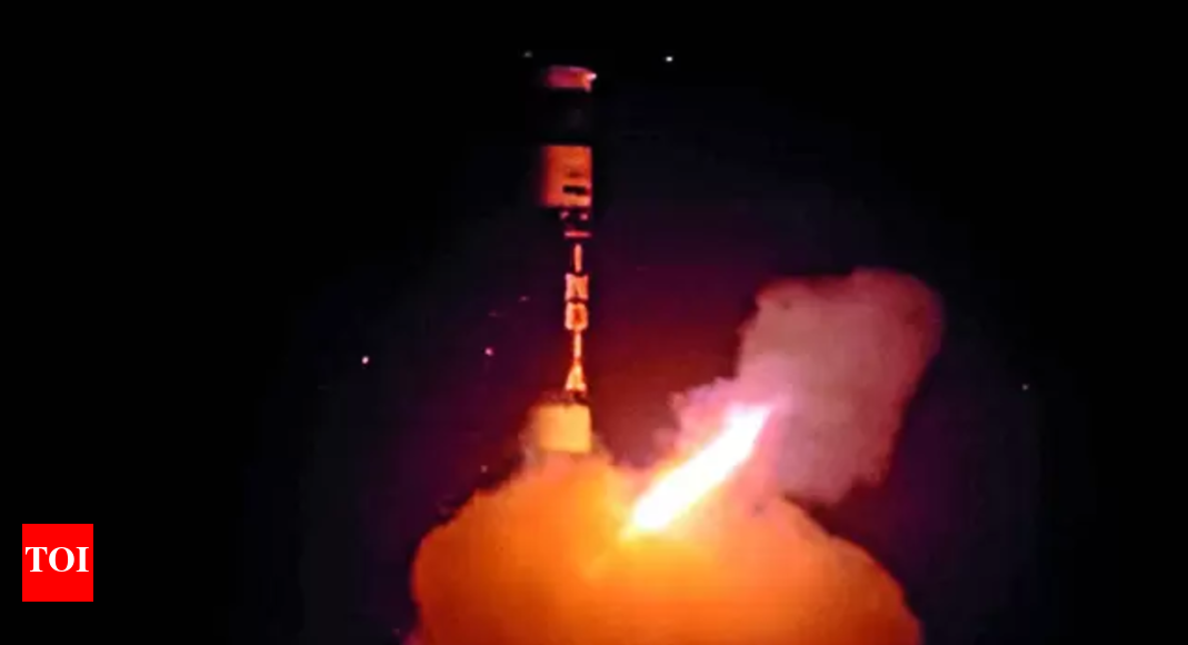 Night trial of new gen Agni-Prime missile successful | India News - Vimarsana News