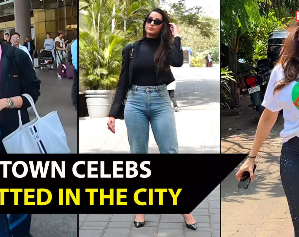 
#CelebrityEvenings: From Nora Fatehi to Malaika Arora, Bollywood celebs spotted in Mumbai
