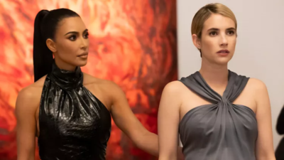 Kim Kardashian reveals Behind-the-Scenes photos from AHS: Delicate Part Two