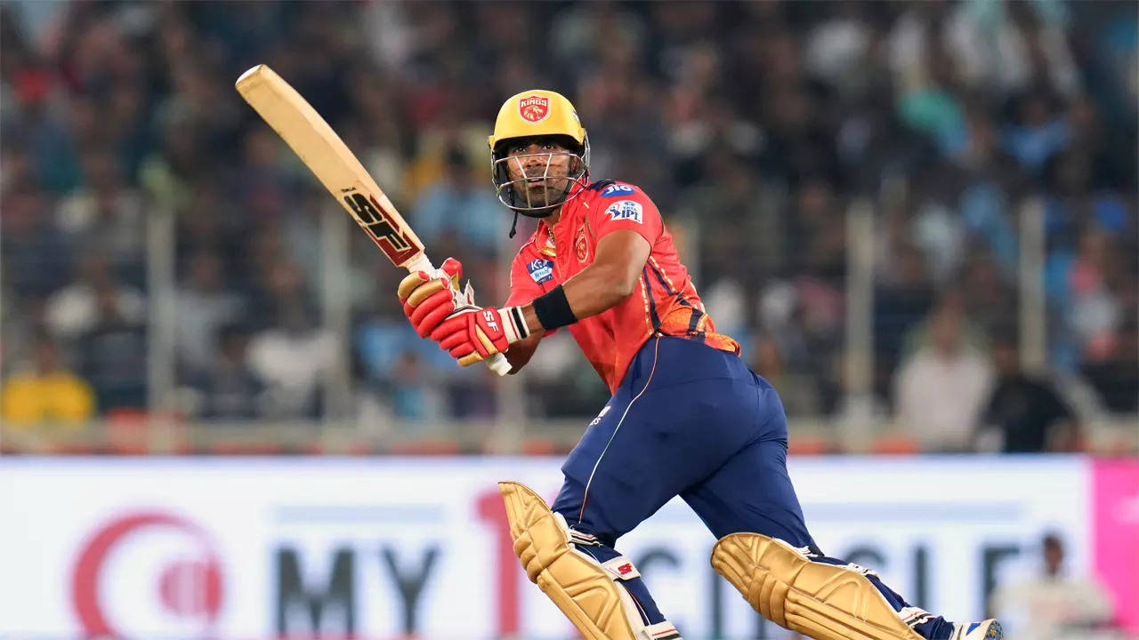 IPL 2024: Shashank Singh steals the show in Punjab Kings' win over Gujarat  Titans | Cricket News - Times of India