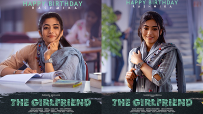 With Pushpa 2: The Rule, Rashmika Mandanna's 'The Girlfriend' poster releases on her birthday