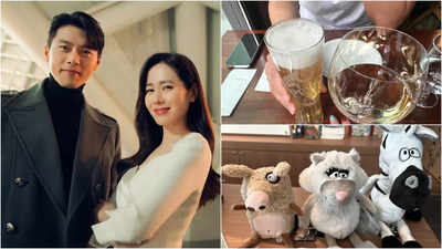 'Crash Landing On You' couple enjoy a date: Hyun Bin makes a cute cameo in wife Son Ye Jin's latest Instagram post